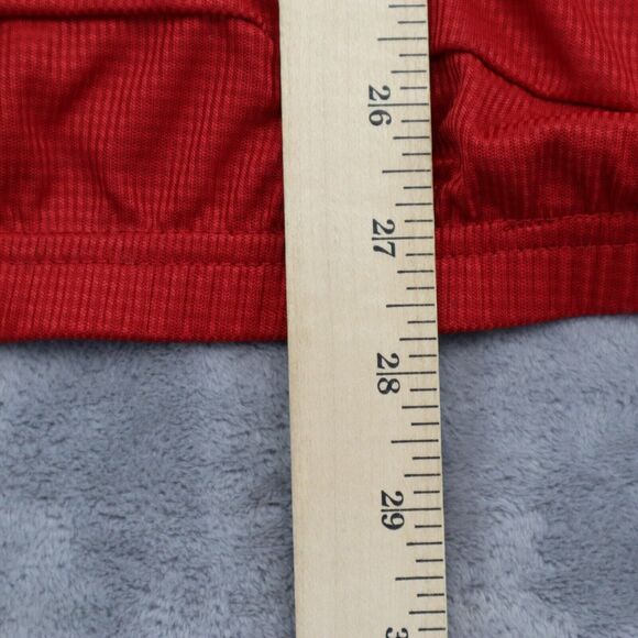 Canari Shirt Mens L Red Short Sleeve Full Zip Back Pockets Cycling Outwear - Picture 4 of 14